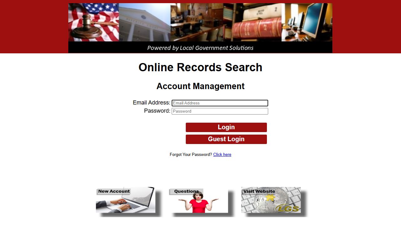 Shackelford County court records online login after jail arrest